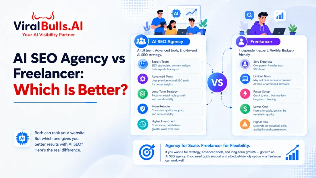 AI SEO Agency vs Freelancer: Which Is Better?