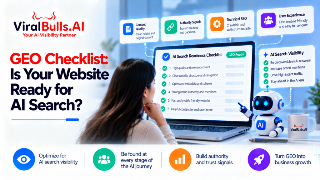 GEO Checklist: Is Your Website Ready for AI Search?